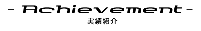 実績紹介