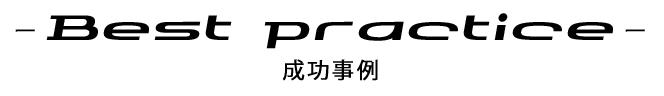 成功事例